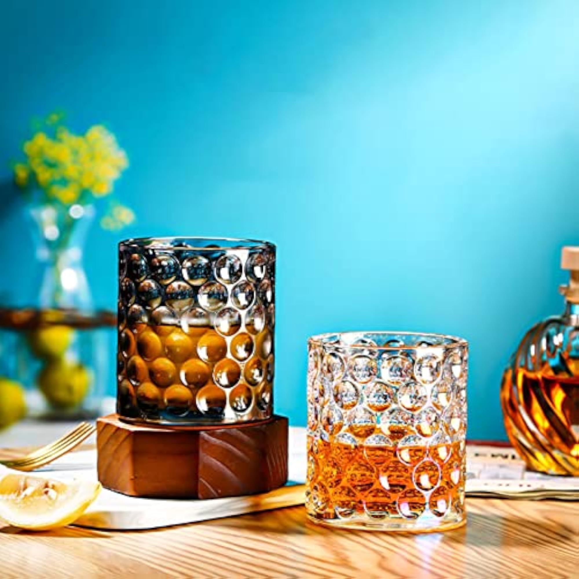 BNF® Glass Cup Drinking Glasses for Home Kitchen Dining Room